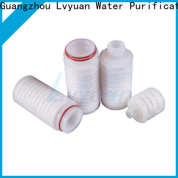 water pleated filter cartridge suppliers replacement for liquids sterile filtration
