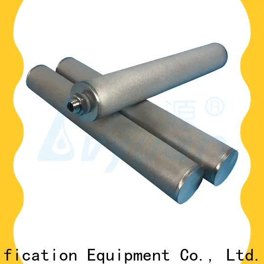 porous sintered filter cartridge rod for sea water desalination