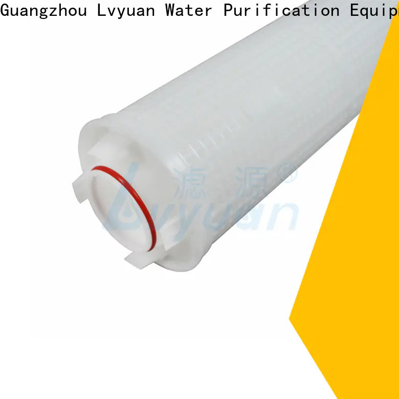 Lvyuan best high flow water filter cartridge manufacturer for industry