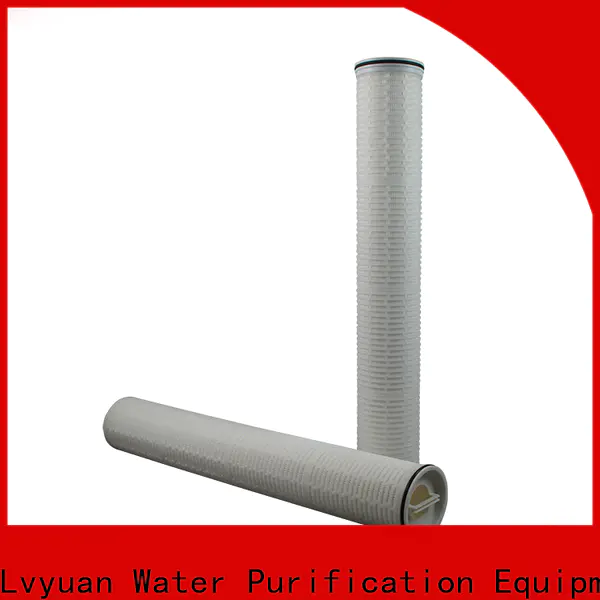 Lvyuan safe high flow water filter cartridge manufacturer for sea water desalination