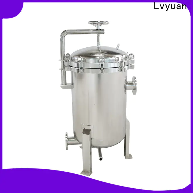 Lvyuan high end stainless steel bag filter housing manufacturer for industry