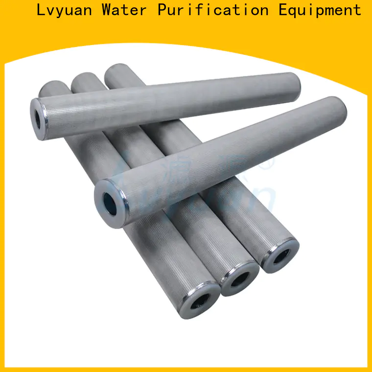 Lvyuan titanium sintered metal filter rod for food and beverage