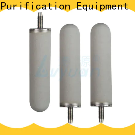 Lvyuan porous sintered ss filter rod for sea water desalination