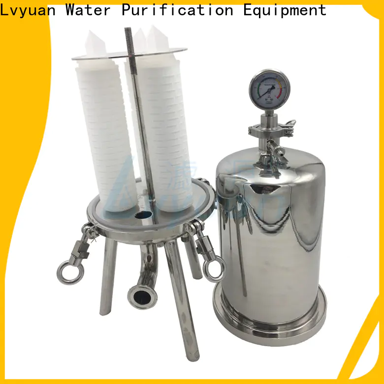 Lvyuan titanium ss filter housing manufacturers manufacturer for sea water treatment