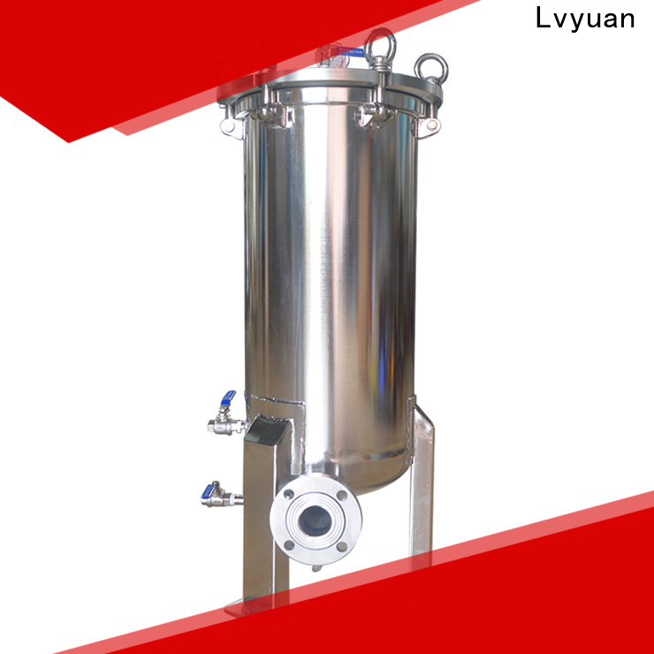Lvyuan high end stainless steel water filter housing manufacturer for sea water desalination