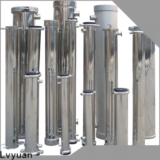 Lvyuan porous ss filter housing with fin end cap for industry