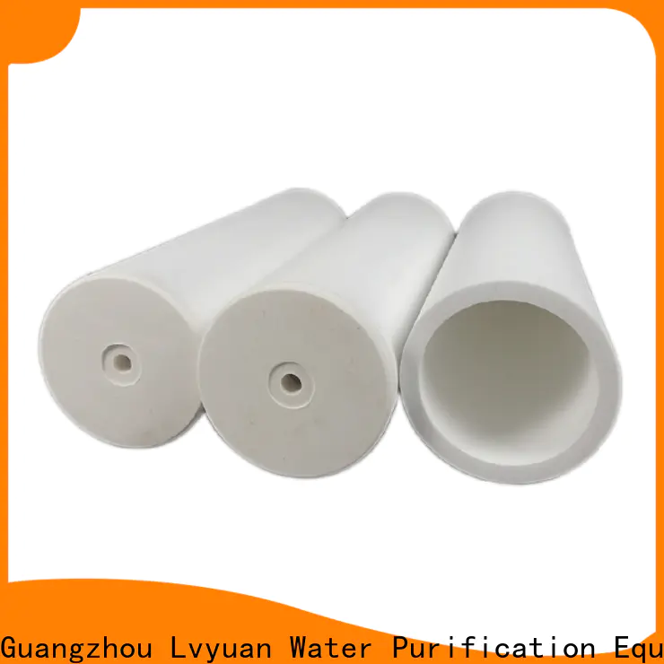 Lvyuan hdpe sintered filter cartridge manufacturer for sea water desalination