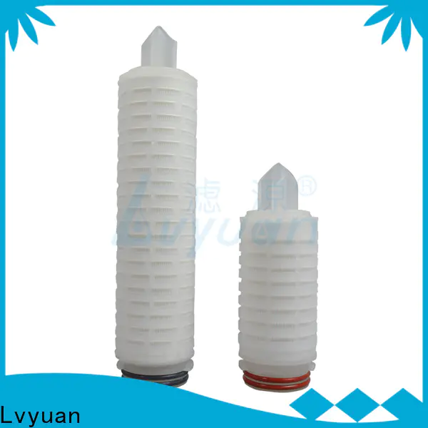 Lvyuan water pleated filter manufacturers supplier for sea water desalination