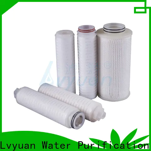 Lvyuan pvdf pleated filter element supplier for diagnostics