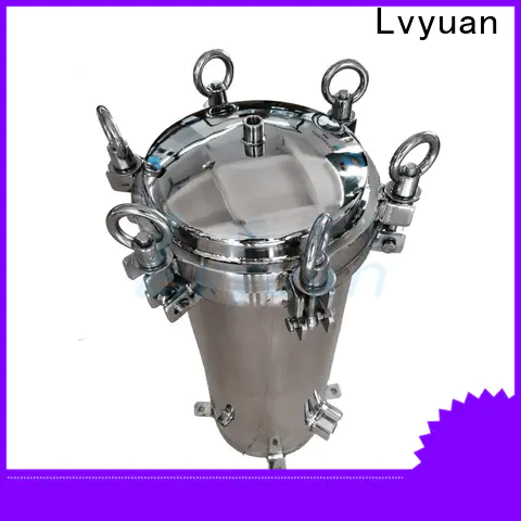 Lvyuan best stainless steel water filter housing housing for sea water treatment