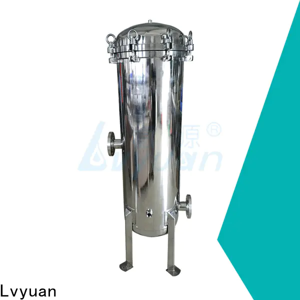 Lvyuan efficient ss filter housing with fin end cap for oil fuel