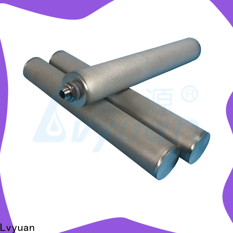 Lvyuan activated carbon sintered carbon water filter rod for industry