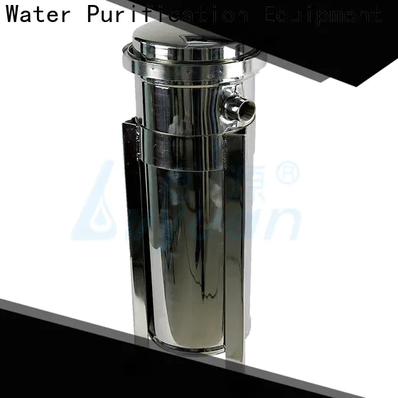 Lvyuan high end stainless water filter housing with fin end cap for industry