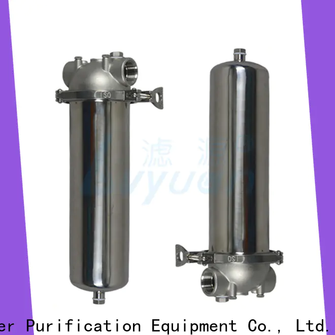porous ss bag filter housing with fin end cap for oil fuel