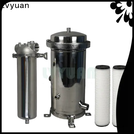 titanium stainless steel water filter housing manufacturer for oil fuel