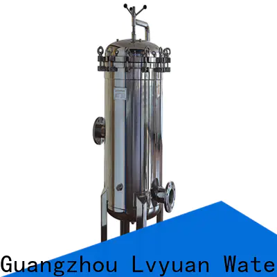 titanium stainless steel cartridge filter housing with fin end cap for sea water desalination