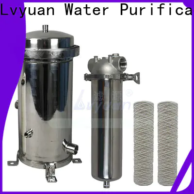 Lvyuan titanium ss cartridge filter housing manufacturer for oil fuel