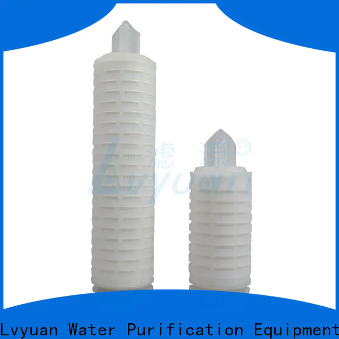 Lvyuan pleated filter cartridge suppliers supplier for diagnostics