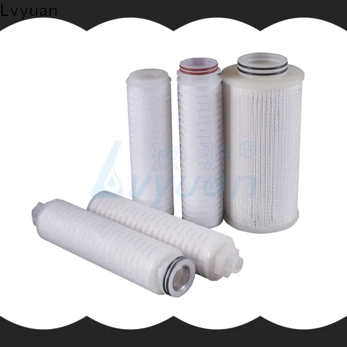 membrane pleated filter cartridge manufacturer for sea water desalination