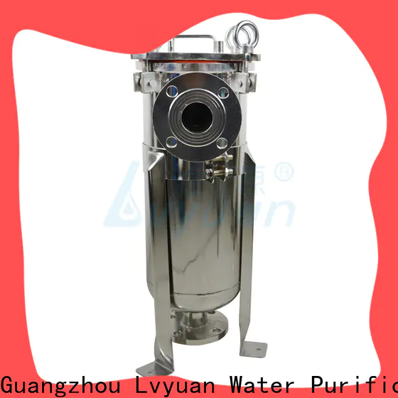 Lvyuan stainless steel cartridge filter housing housing for food and beverage