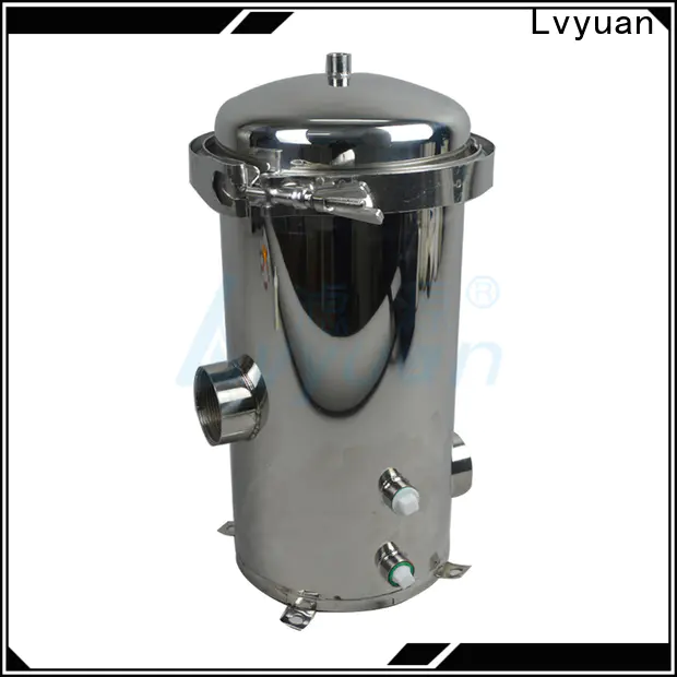 Lvyuan professional stainless water filter housing housing for food and beverage