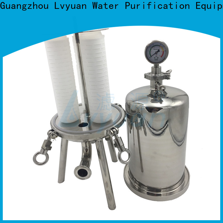 professional stainless filter housing manufacturer for food and beverage