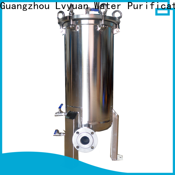 Lvyuan stainless water filter housing manufacturer for sea water desalination