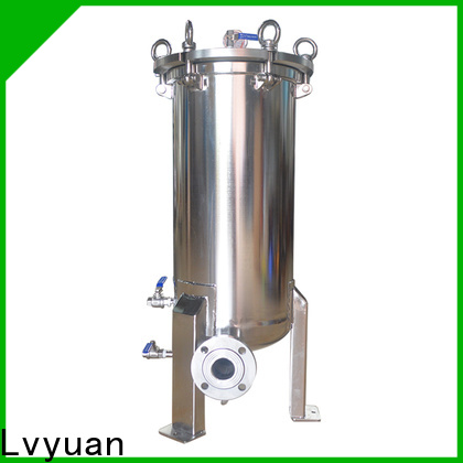 Lvyuan porous ss cartridge filter housing with core for sea water desalination