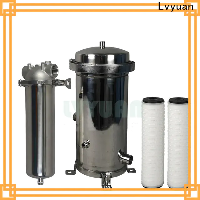 Lvyuan titanium stainless steel filter housing rod for sea water treatment