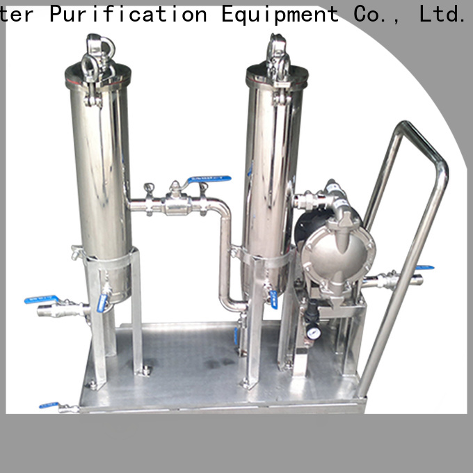 Lvyuan high end stainless steel bag filter housing with core for industry
