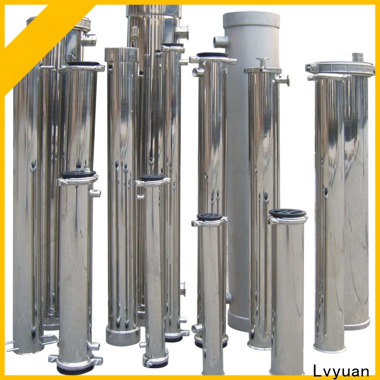 Lvyuan high end stainless water filter housing rod for sea water desalination