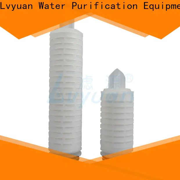 Lvyuan nylon pleated filter element manufacturer for sea water desalination