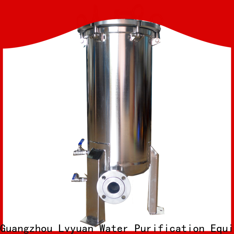 Lvyuan porous stainless filter housing manufacturer for sea water treatment
