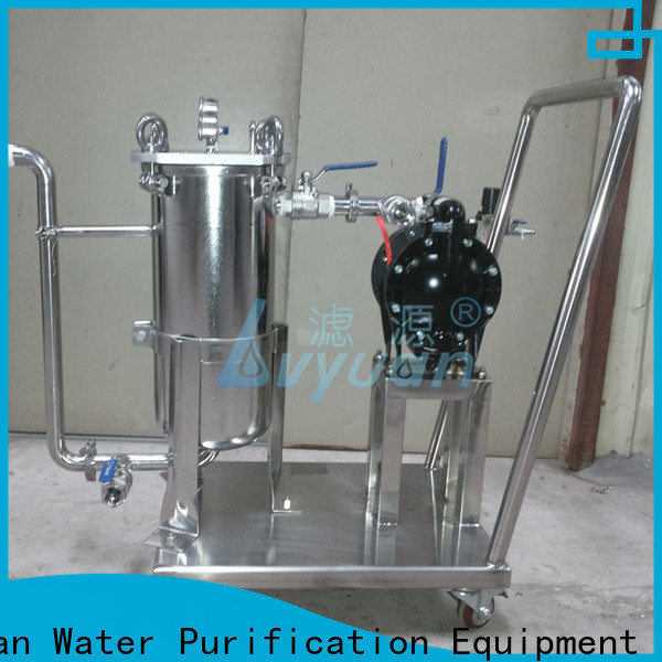 Lvyuan porous stainless steel water filter housing housing for industry