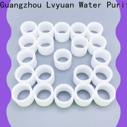Lvyuan block sintered plastic filter rod for sea water desalination