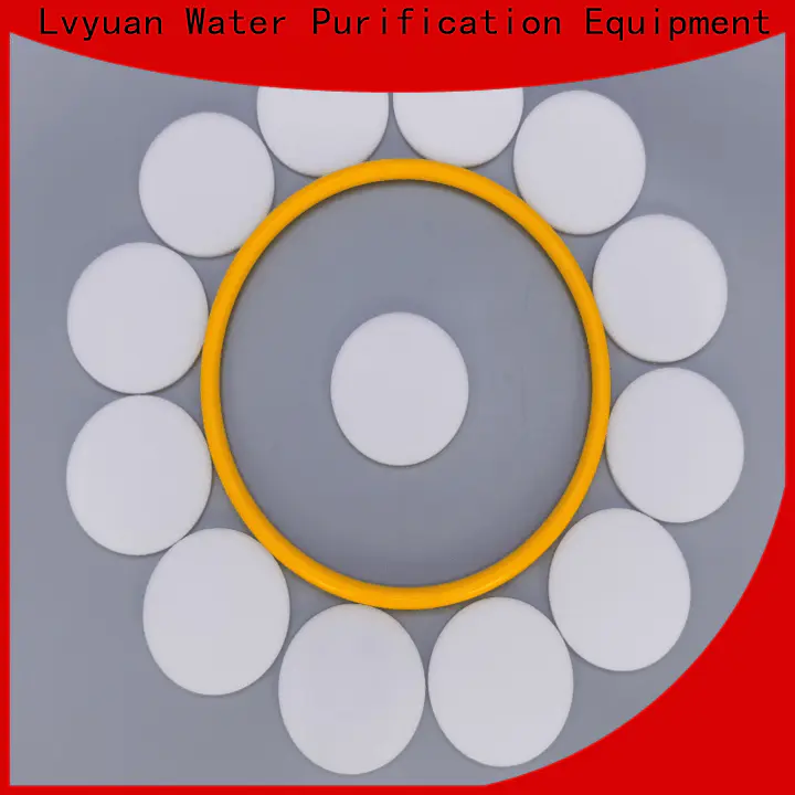Lvyuan activated carbon sintered ss filter manufacturer for sea water desalination
