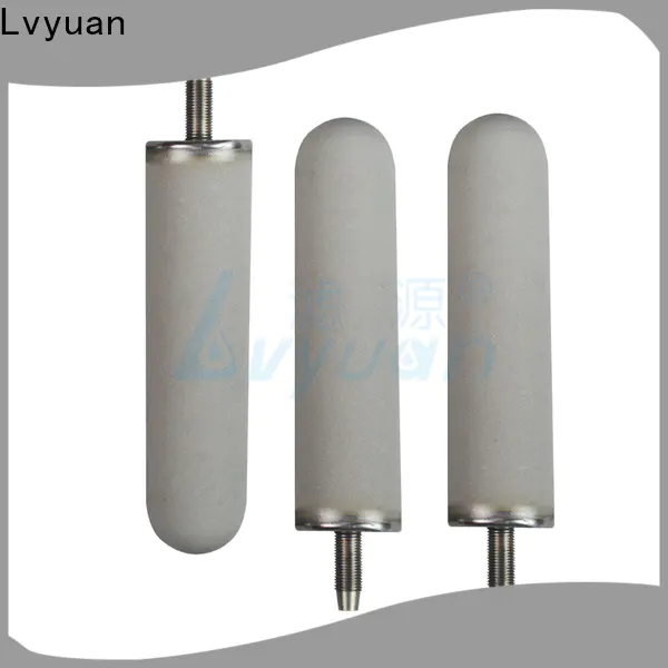 Lvyuan sintered ss filter supplier for industry