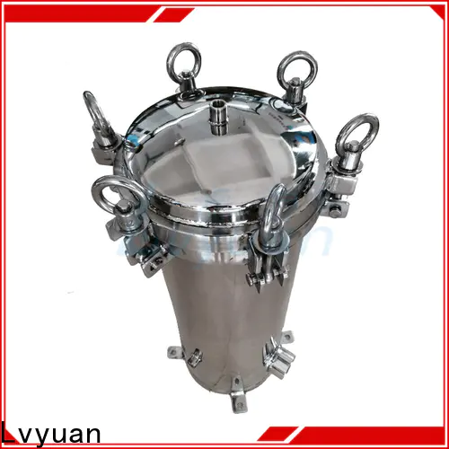 Lvyuan efficient stainless filter housing manufacturer for oil fuel