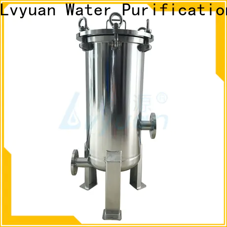 Lvyuan efficient stainless water filter housing housing for food and beverage