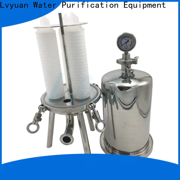 Lvyuan ss filter housing with core for food and beverage