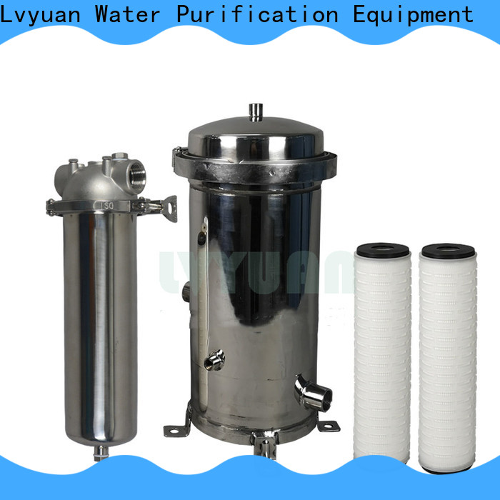 Lvyuan stainless steel water filter cartridge supplier for industry