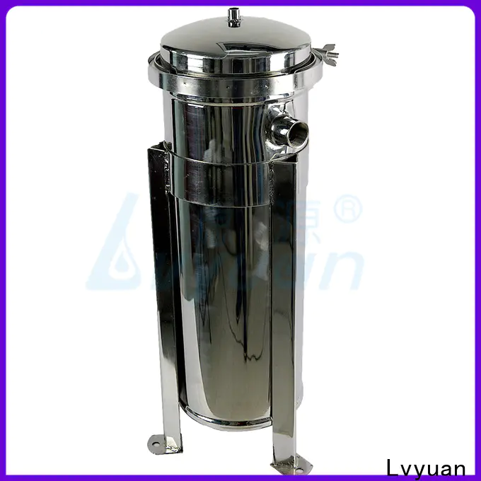 Lvyuan efficient stainless water filter housing manufacturer for food and beverage