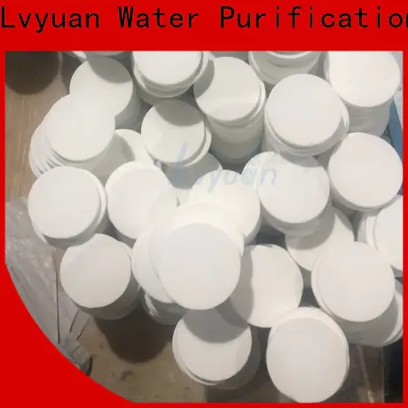 Lvyuan activated carbon sintered filter cartridge rod for food and beverage