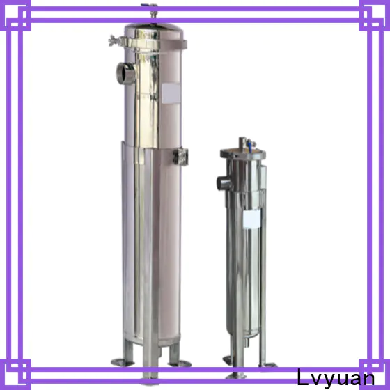 Lvyuan titanium stainless steel water filter housing with core for food and beverage