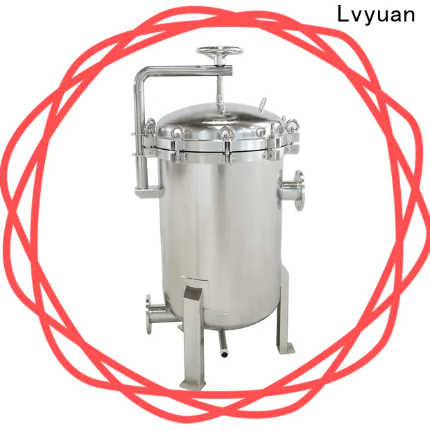 Lvyuan porous stainless filter housing manufacturer for oil fuel