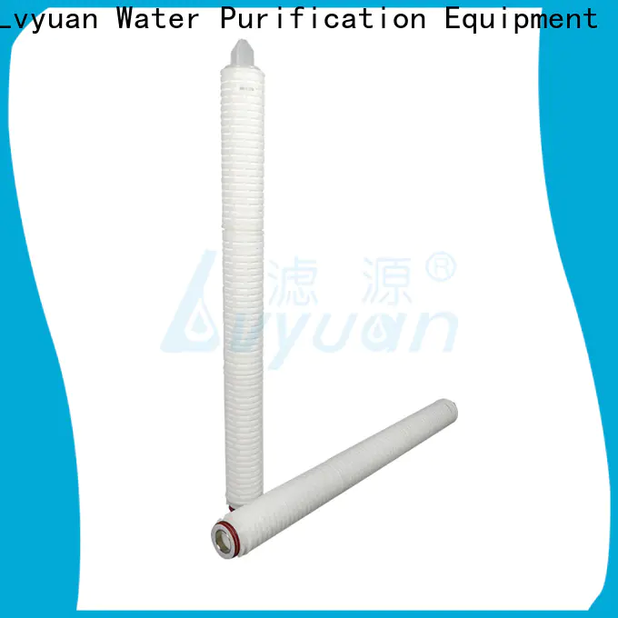 Lvyuan pes pleated water filters replacement for food and beverage