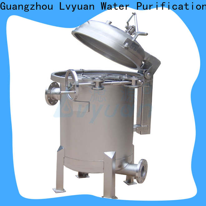 Lvyuan titanium ss bag filter housing manufacturer for sea water treatment
