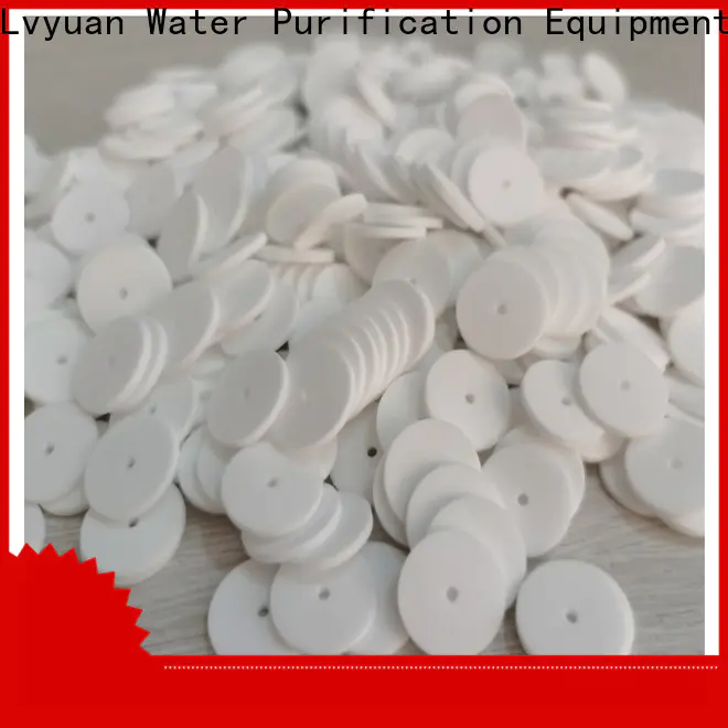 Lvyuan activated carbon sintered stainless steel filter manufacturer for sea water desalination