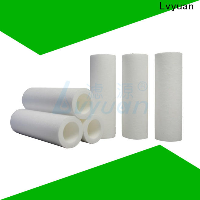 Lvyuan safe melt blown filter cartridge supplier for food and beverage