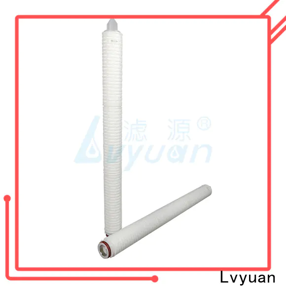 Lvyuan nylon pleated water filters supplier for organic solvents